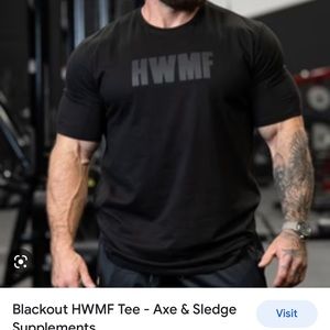 All American Roughneck blackout HWMF t-shirt